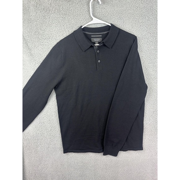 Nordstrom Sweater Mens Medium %100 Italian Merino Wool Long Sleeve Pullover Men